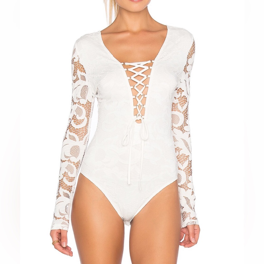 WYLDR woman’s lace bodysuit